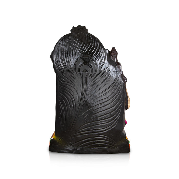 Parthasarathy Perumal Thayar Paper Mache Golu Bommai - 23 X 14 Inches | Navaratri Golu Gombe/ Giri Golu Doll