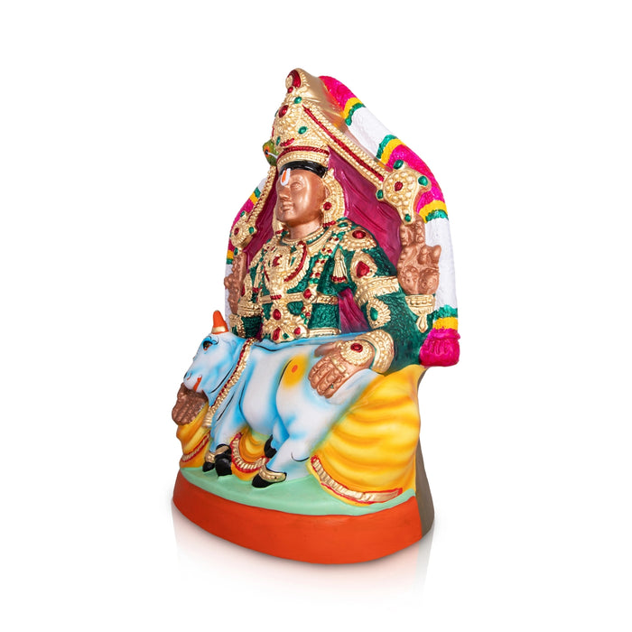 Gomatha Ratnangi Perumal Paper Mache Golu Bommai- 22 X 16 Inches | Giri Golu Doll/Navratri Gombe/Navratri Decor