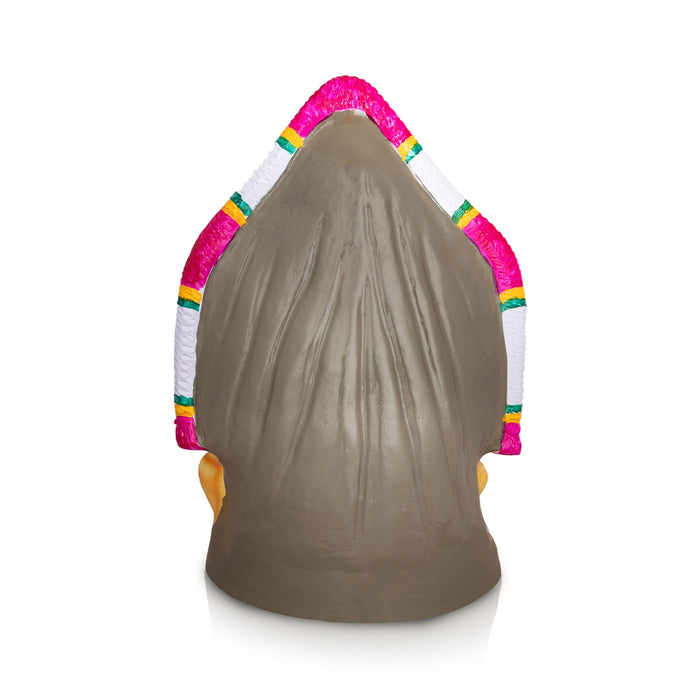 Gomatha Ratnangi Perumal Paper Mache Golu Bommai- 22 X 16 Inches | Giri Golu Doll/Navratri Gombe/Navratri Decor