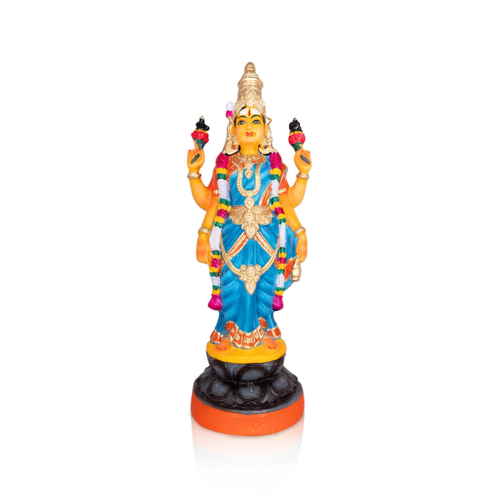 Vishalakshi Paper Mache Golu Bommai - 27 X 11 Inches | Giri Golu Doll/ Navaratri Gombe/ Navratri Decor