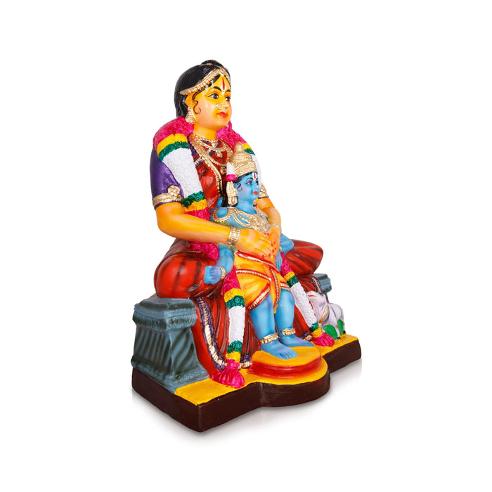 Andal Rajagopala Krishna Murti Paper Mache Golu Bommai - 20 X 14 Inches | Navaratri Golu Gombe/ Giri Golu Doll