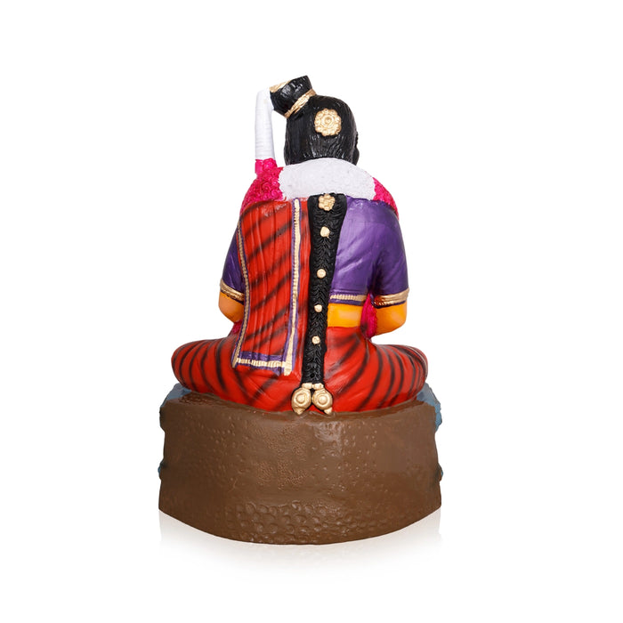 Andal Rajagopala Krishna Murti Paper Mache Golu Bommai - 20 X 14 Inches | Navaratri Golu Gombe/ Giri Golu Doll