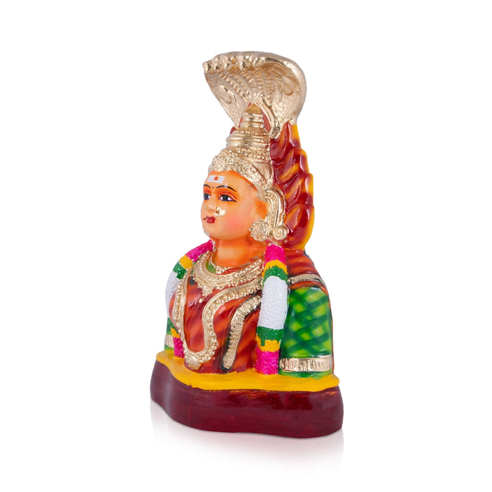 Paadi Karumariamman Paper Mache Golu Bommai - 8 x 4.5 Inches | Giri Golu Doll/ Navaratri Golu Bomma/Gombe/Bommai