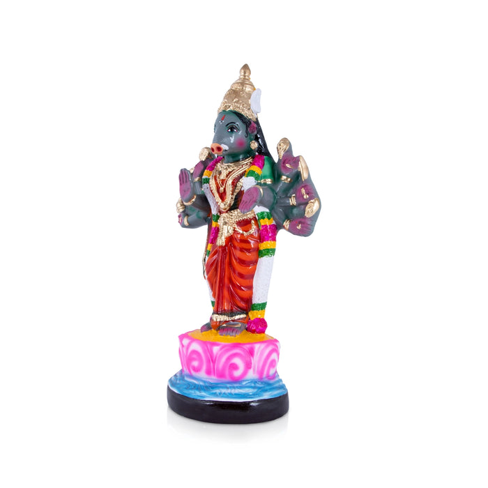 Varahi Amman Paper Mache Golu Bommai - 19 x 9.5 Inches | Giri Golu Doll/ Navaratri Golu Bomma/Gombe/Bommai