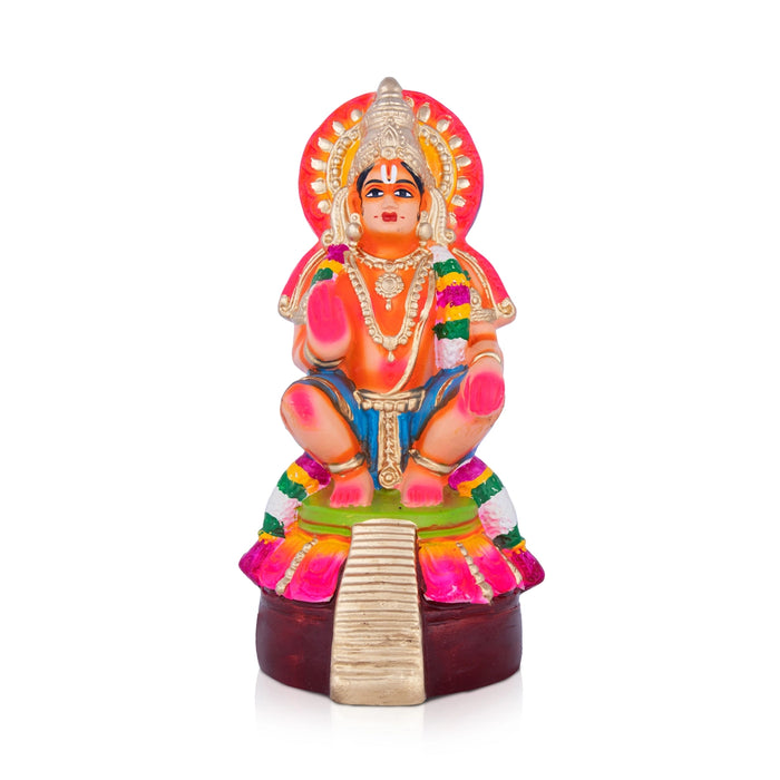 Ayyappan Paper Mache Golu Bommai - 11 x 5 Inches | Giri Golu Doll/ Navaratri Golu Bomma/Gombe/Bommai