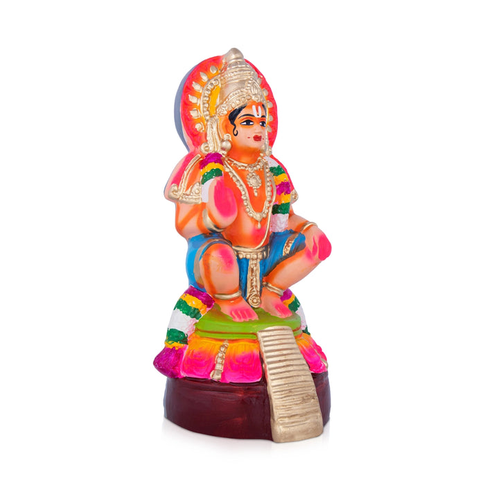 Ayyappan Paper Mache Golu Bommai - 11 x 5 Inches | Giri Golu Doll/ Navaratri Golu Bomma/Gombe/Bommai