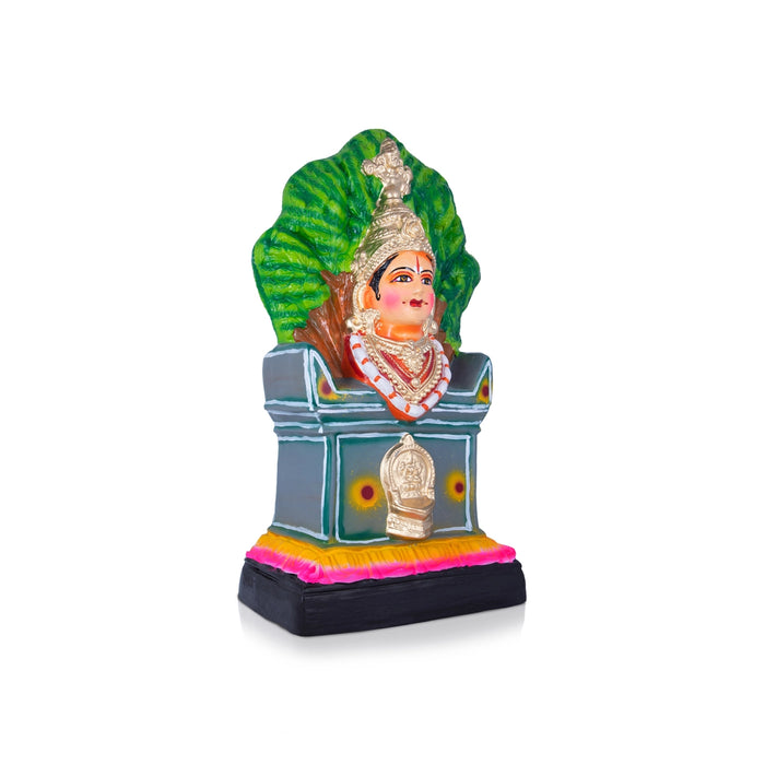 Tulasi Devi Paper Mache Golu Bommai - 18 x 7.5 Inches | Giri Golu Doll/ Navaratri Golu Bomma/Gombe/Bommai