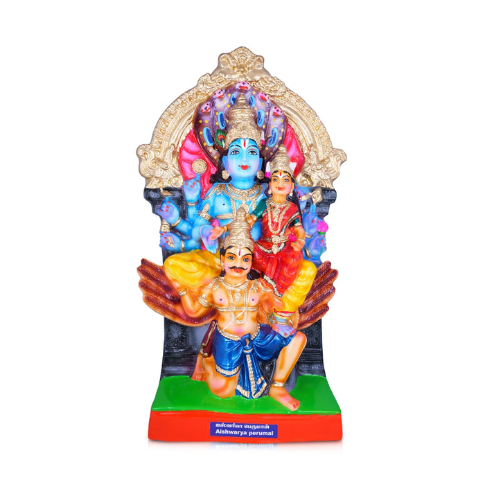 Aishwarya Perumal Paper Mache Golu Bommai - 27 x 16 Inches | Giri Golu Doll/ Navaratri Golu Bomma/Gombe/Bommai