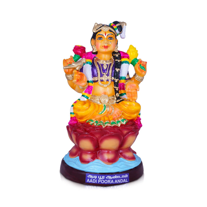 Adipura Amman Paper Mache Golu Bommai - 22 x 12 Inches | Giri Golu Doll/ Navaratri Golu Bomma/Gombe/Bommai