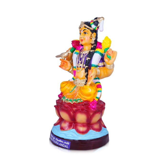 Adipura Amman Paper Mache Golu Bommai - 22 x 12 Inches | Giri Golu Doll/ Navaratri Golu Bomma/Gombe/Bommai