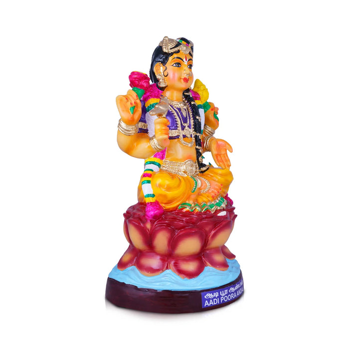 Adipura Amman Paper Mache Golu Bommai - 22 x 12 Inches | Giri Golu Doll/ Navaratri Golu Bomma/Gombe/Bommai