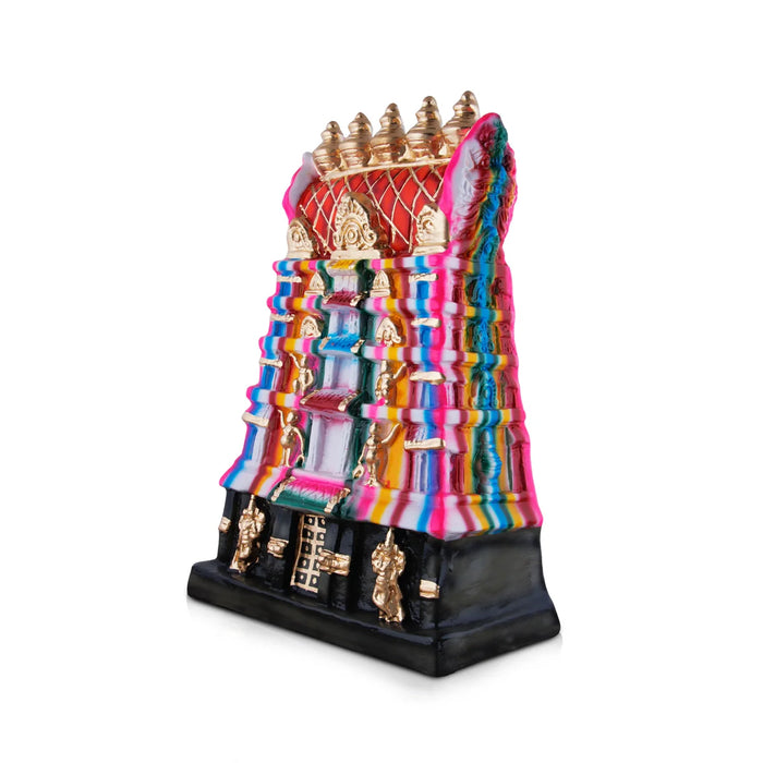 Raja Gopuram Paper Mache Golu Bommai - 22 x 12 Inches | Giri Golu Doll/ Navaratri Golu Bomma/Gombe/Bommai