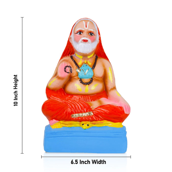 Raghavendra Clay Golu Bommai - 10 Inches | Giri Golu Doll/ Navaratri Golu Bomma/Gombe/Bommai