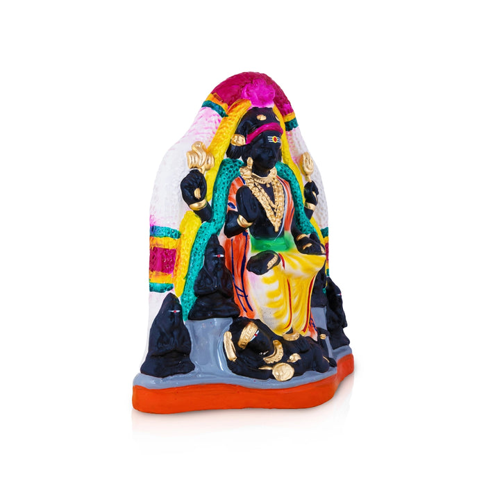 Dakshinamoorti Paper Mache Golu Bommai - 10 x 8 Inches | Giri Golu Doll/ Navaratri Golu Bomma/ Dasara Doll