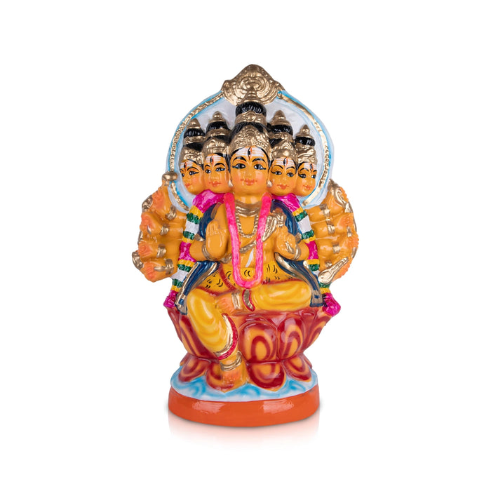 Vishwakarma Paper Mache Golu Bommai - 18 x 11 Inches | Giri Golu Doll/Navaratri Golu Bomma/ Bommai/ Gombe