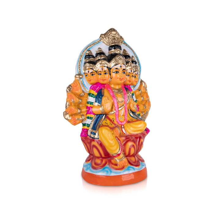 Vishwakarma Paper Mache Golu Bommai - 18 x 11 Inches | Giri Golu Doll/Navaratri Golu Bomma/ Bommai/ Gombe
