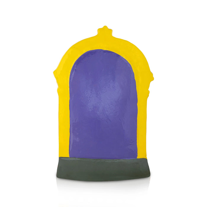 Periyapalayath Amman Clay Golu Bommai - 16 x 9.5 Inches | Giri Golu doll/ Navaratri Golu Gombe/ Bommalu