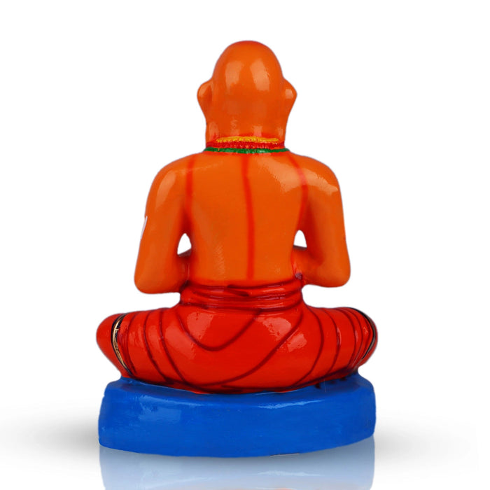 Ramanujar Statue Paper Mache Golu Bommai - 12 X 8.5 Inches | Navaratri Gombe/ Giri Golu Doll/ Navratri Decor