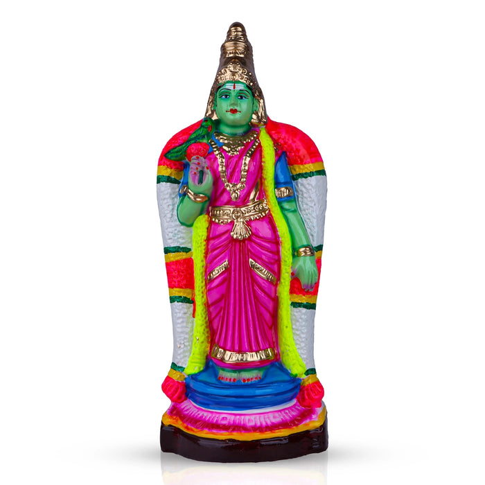 Meenakshi Paper Mache Golu Bommai - 16 x 6 Inches | Giri Golu Doll/ Navaratri Golu Bomma/Gombe/Bommai