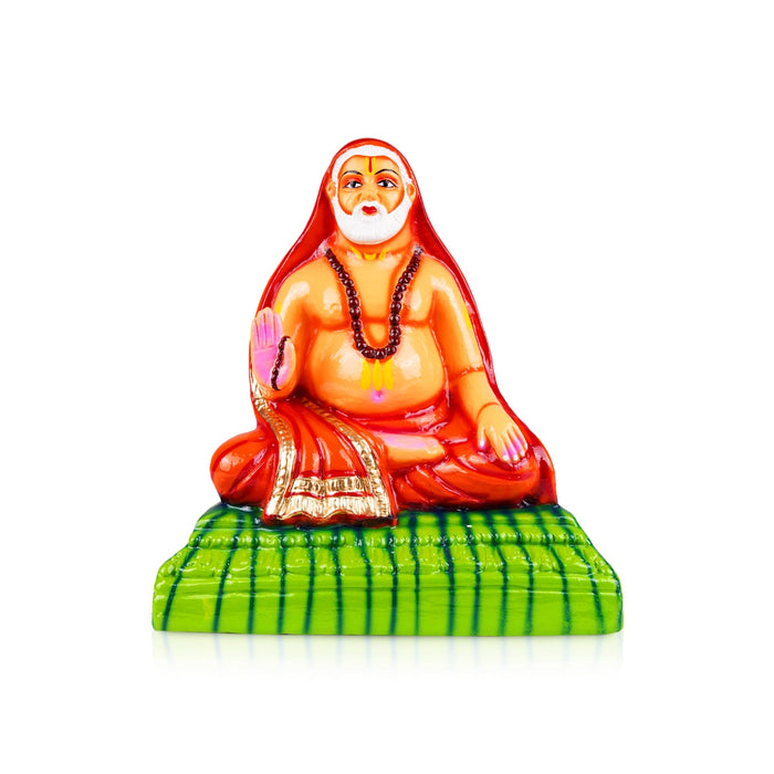 Raghavendra Paper Mache Golu Bommai - 11.5 x 10 Inches | Giri Golu Doll/ Navaratri Golu Gombe