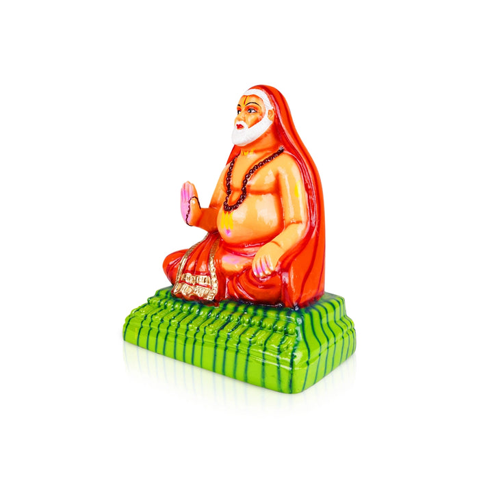 Raghavendra Paper Mache Golu Bommai - 11.5 x 10 Inches | Giri Golu Doll/ Navaratri Golu Gombe
