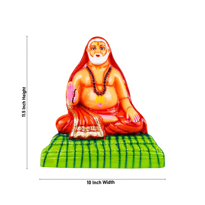 Raghavendra Paper Mache Golu Bommai - 11.5 x 10 Inches | Giri Golu Doll/ Navaratri Golu Gombe