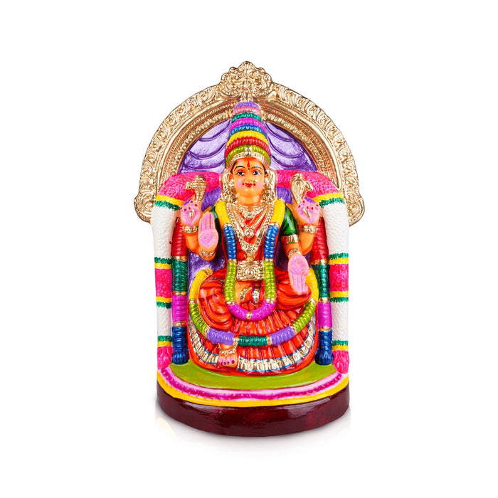 Valaikappu Amman Paper Mache Golu Bommai- 20 X 12 Inches | Navaratri Golu Gombe/ Giri Golu Doll/ Navratri Decor
