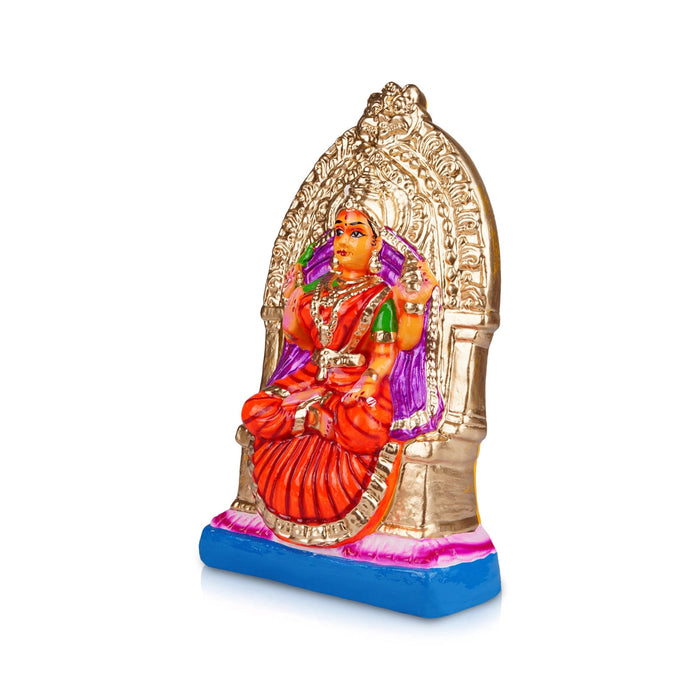 Sarada Devi Paper Mache Golu Bommai - 12 x 7 Inches | Navaratri Gombe/ Giri Golu Doll/ Navratri Decor