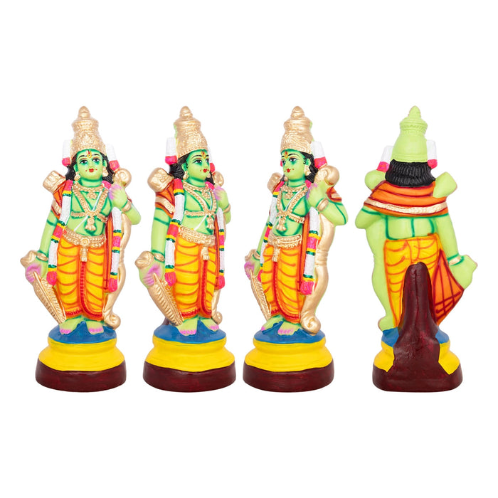 Dasavatharam Statue Paper Mache Golu Bommai Set - 14 X 5 Inches | Navaratri Golu Bommai/ Gombe/ Giri Golu Doll