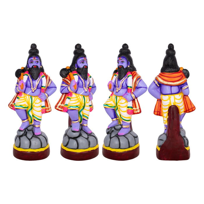 Dasavatharam Statue Paper Mache Golu Bommai Set - 14 X 5 Inches | Navaratri Golu Bommai/ Gombe/ Giri Golu Doll