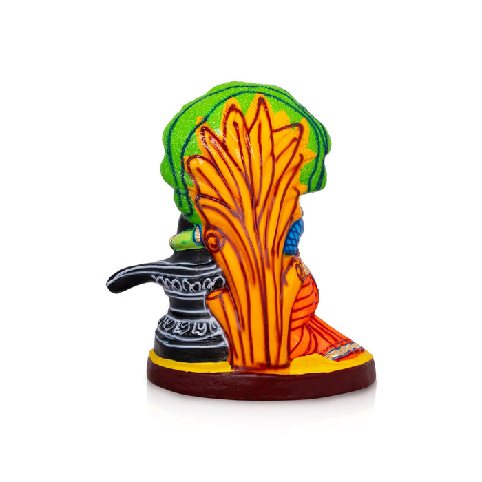 Kamba Nadi Paper Mache Golu Bommai - 20 X 17 Inches | Giri Golu Doll/ Navaratri Gombe/ Navratri Decor