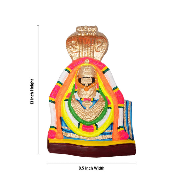 Annamalai Unnamalai Paper Mache Golu Bommai Pair- 13 X 8.5 Inches | Navaratri Gombe/Navratri Decor/Giri Golu Doll