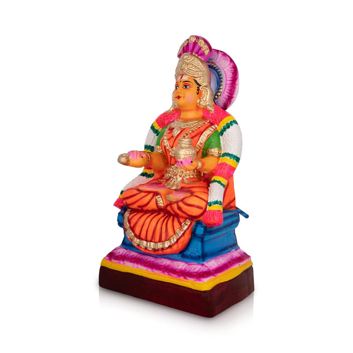 Annapurna Devi Paper Mache Golu Bommai - 14 X 7 Inches | Navaratri Gombe/ Navratri Decor/ Giri Golu Doll