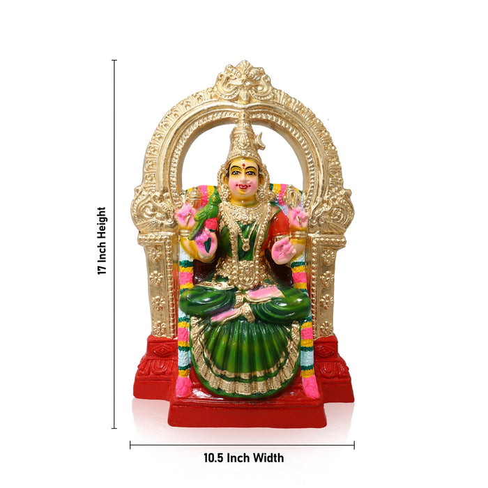 Kamakshi Paper Mache Golu Bommai - 17 x 10.5 Inches | Giri Golu Doll/ Navaratri Golu Bomma/ Dasara Doll
