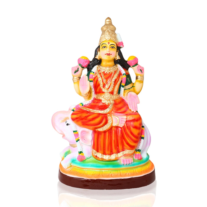 Durga Lakshmi Saraswathi Paper Mache Golu Bommai Set - 18 x 13 Inches | Giri Golu Doll/ Navaratri Golu Bomma
