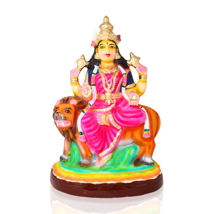 Durga Lakshmi Saraswathi Paper Mache Golu Bommai Set - 18 x 13 Inches | Giri Golu Doll/ Navaratri Golu Bomma