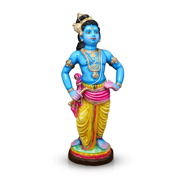 Vithoba Krishna Paper Mache Golu Bommai - 48 x 22 Inches | Giri Golu Doll/ Navaratri Golu Bomma/Gombe/Bommai