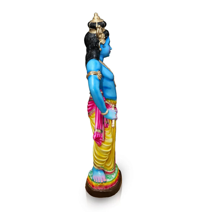 Vithoba Krishna Paper Mache Golu Bommai - 48 x 22 Inches | Giri Golu Doll/ Navaratri Golu Bomma/Gombe/Bommai