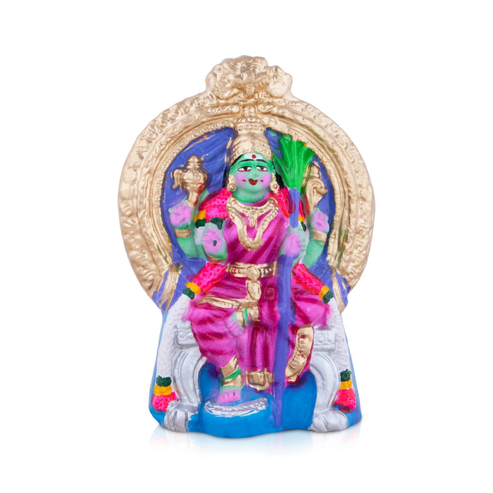 Rajeshwari Clay Golu Bommai - 11 x 6.5 Inches | Giri Golu Doll/ Navaratri Golu Bomma/Gombe/Bommai