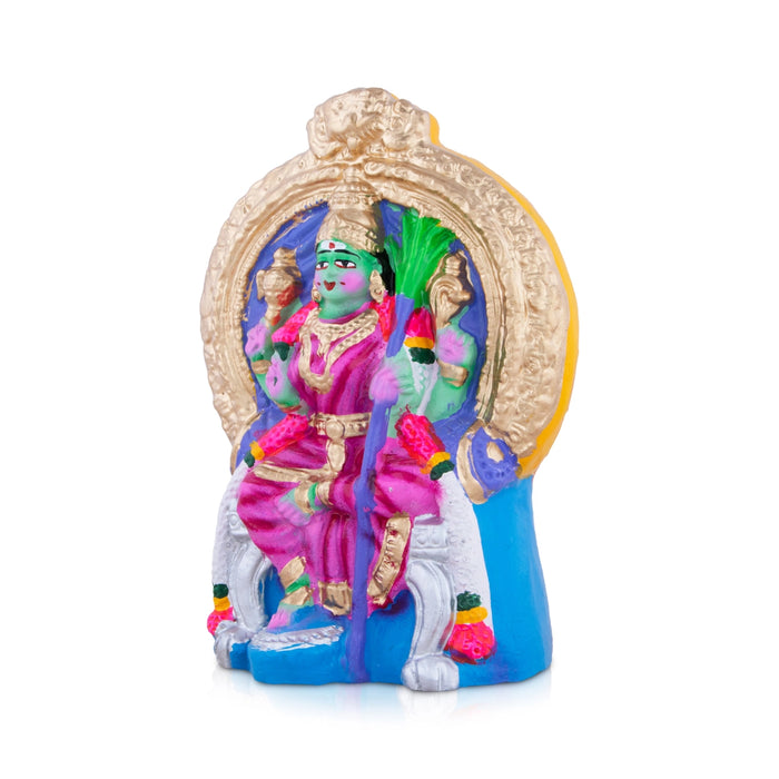 Rajeshwari Clay Golu Bommai - 11 x 6.5 Inches | Giri Golu Doll/ Navaratri Golu Bomma/Gombe/Bommai