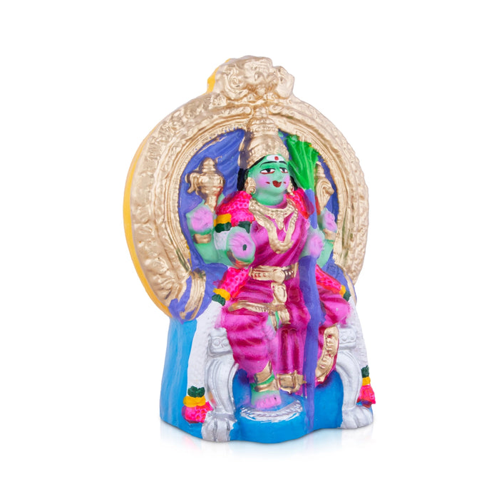 Rajeshwari Clay Golu Bommai - 11 x 6.5 Inches | Giri Golu Doll/ Navaratri Golu Bomma/Gombe/Bommai