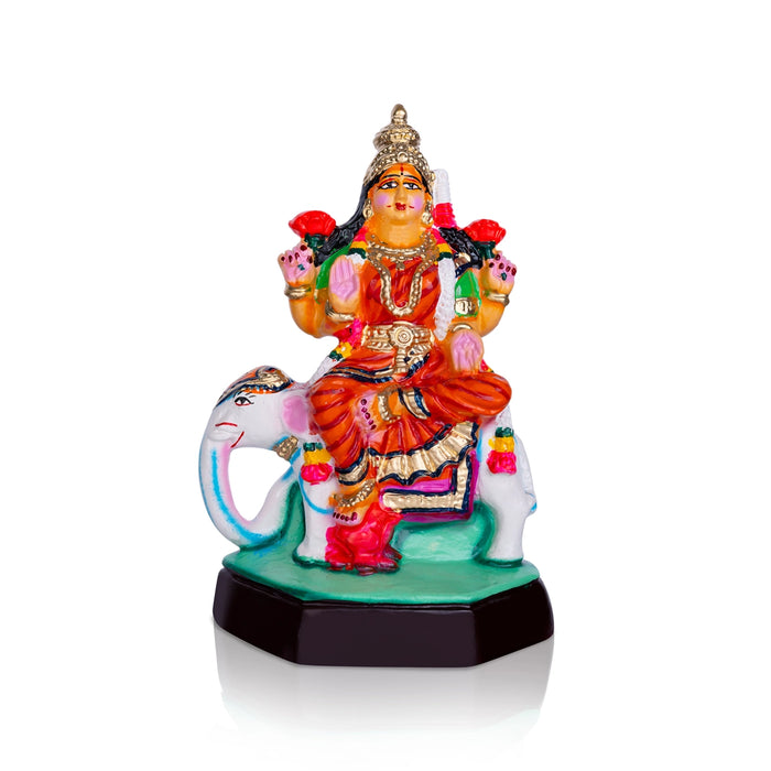 Lakshmi Paper Mache Golu Bommai - 11 x 6 Inches | Giri Golu Doll/ Navaratri Golu Bommai/ Gombe/ Dasara Doll