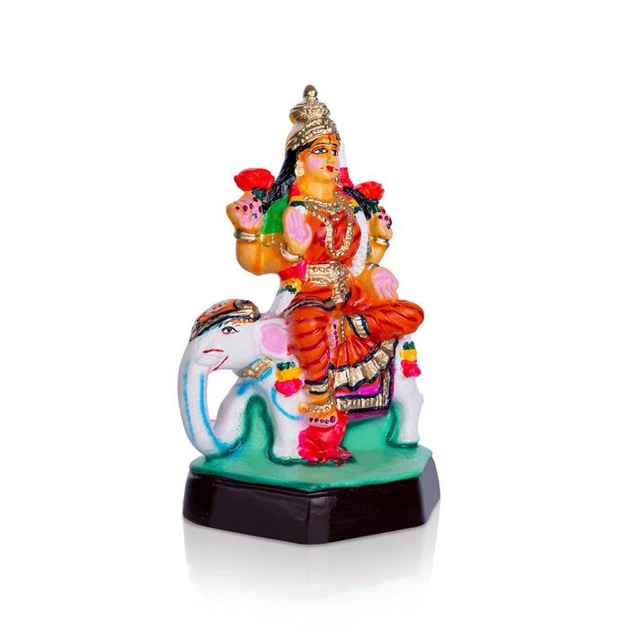 Lakshmi Paper Mache Golu Bommai - 11 x 6 Inches | Giri Golu Doll/ Navaratri Golu Bommai/ Gombe/ Dasara Doll