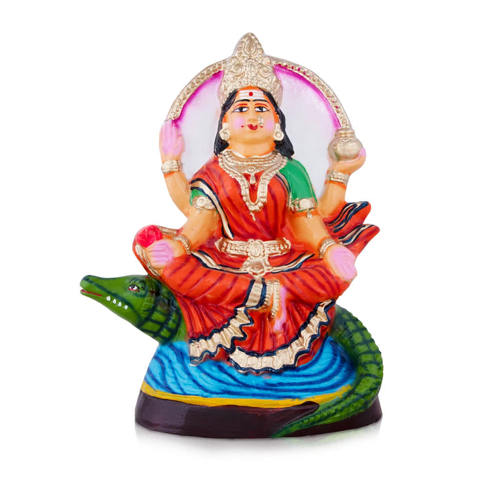 Ganga Devi Paper Mache Golu Bommai - 13 x 9.5 Inches | Giri Golu Doll/ Navaratri Golu Bomma/Gombe/Bommai