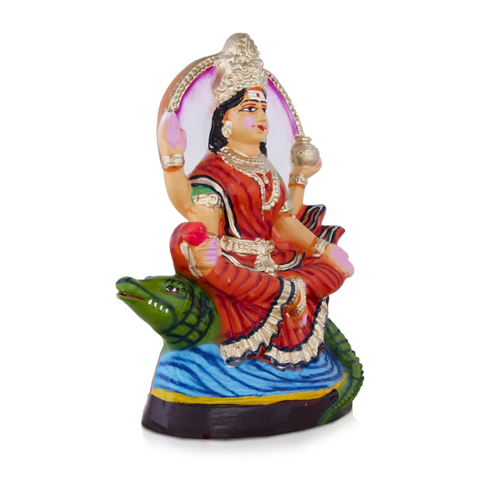 Ganga Devi Paper Mache Golu Bommai - 13 x 9.5 Inches | Giri Golu Doll/ Navaratri Golu Bomma/Gombe/Bommai