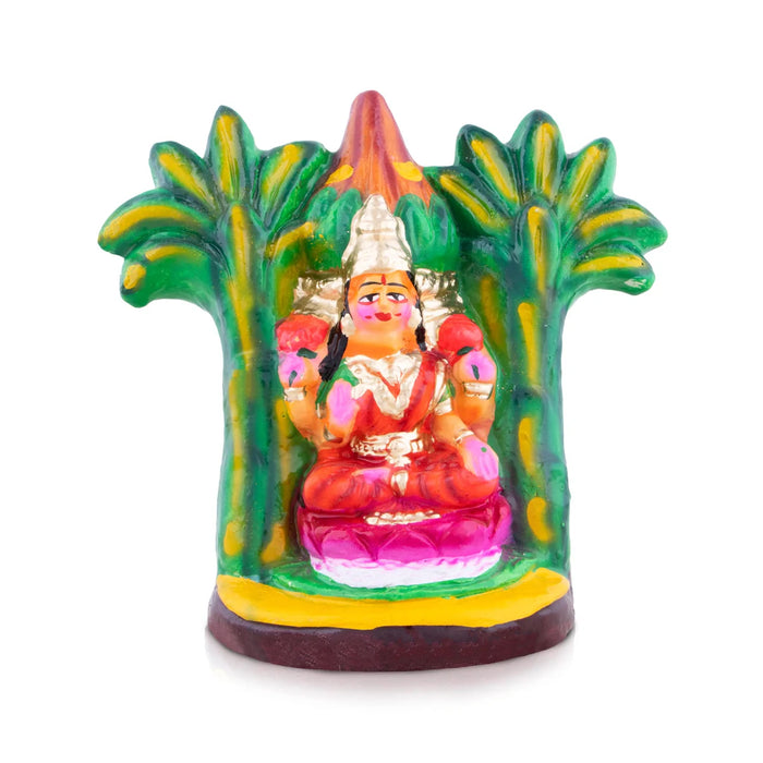 Lakshmi Kalasam Clay Golu Bommai - 8 x 7.5 Inches | Giri Golu Doll/ Navaratri Golu Bomma/Gombe/Bommai