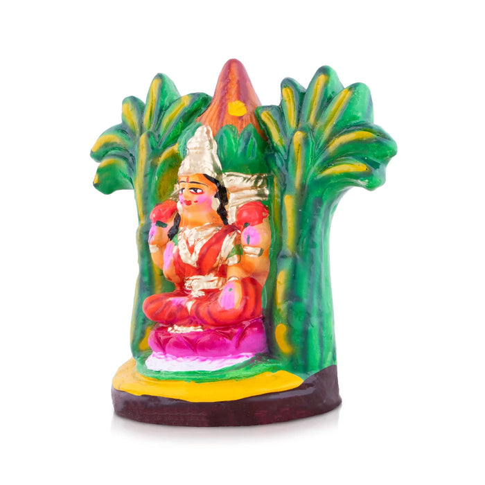 Lakshmi Kalasam Clay Golu Bommai - 8 x 7.5 Inches | Giri Golu Doll/ Navaratri Golu Bomma/Gombe/Bommai