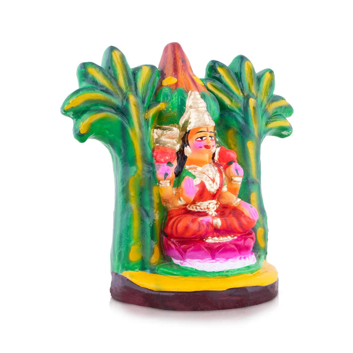 Lakshmi Kalasam Clay Golu Bommai - 8 x 7.5 Inches | Giri Golu Doll/ Navaratri Golu Bomma/Gombe/Bommai