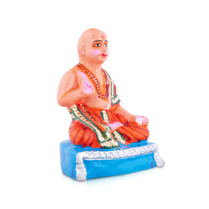 Madhvacharya Paper Mache Golu Bommai - 9 x 6.5 Inches | Giri Golu Doll/ Navaratri Golu Bomma/Gombe/Bommai