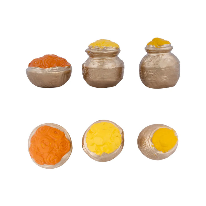 Maya Bazar Clay Golu Bommai Set - 12 x 8 Inches | Giri Golu Doll/ Navaratri Golu Bomma/Gombe/Bommai